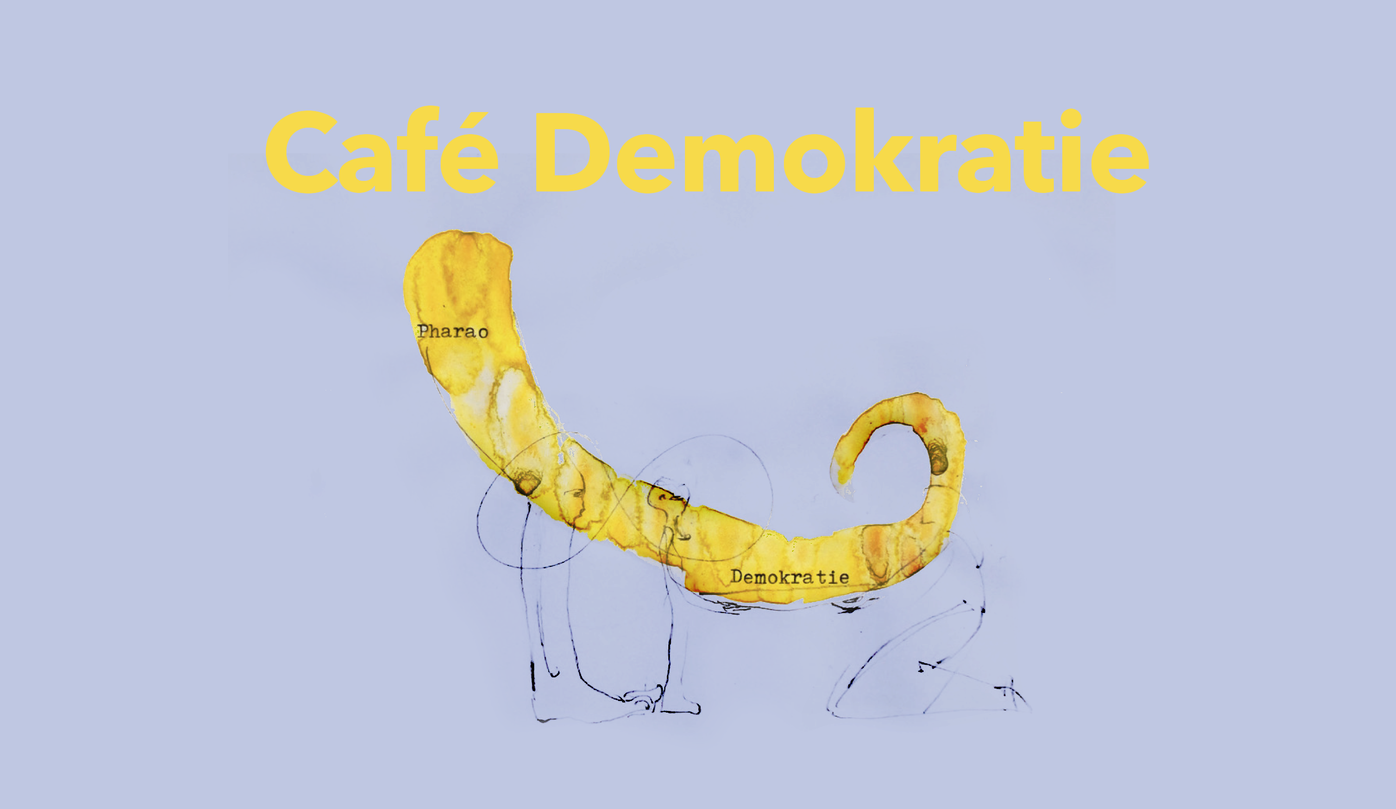 Cafe Demokratie Plakat